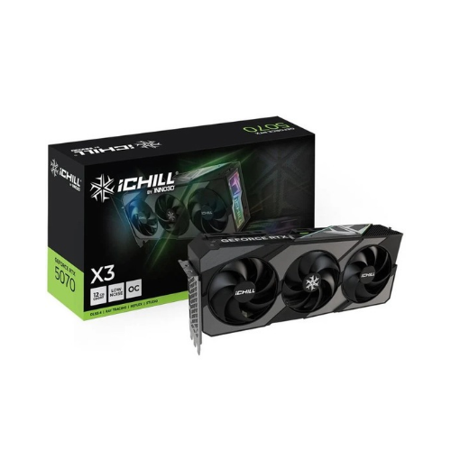 TARJETA GRÁFICA INNO3D RTX 5070 ICHILL X3 OC 16GB