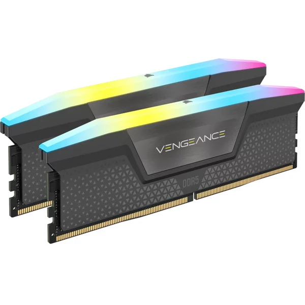 MEMORIA KIT DDR5  32GB(2X16GB) PC5-48000 6000MHZ CORSAIR VENGEANCE RGB Cl36