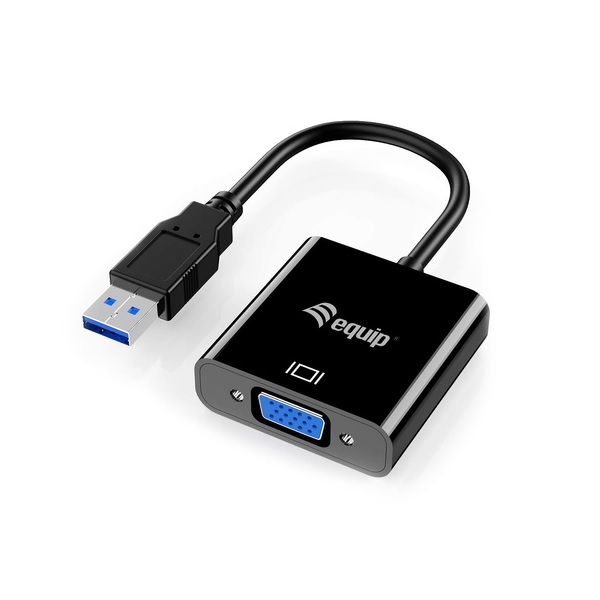 ADAPTADOR USB 3.0 A VGA  EQUIP 1920 X 1080 60HZ