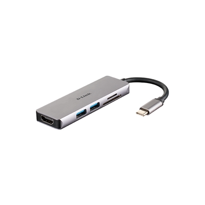 D-Link DUB-M530 Hub HDMI/2USB 3.0/USB-C/Ethe/Lecto