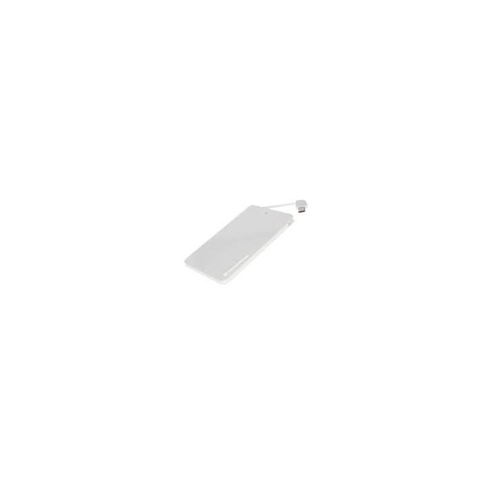 KIT 5 UNIDADES POWERBANK NORTESS 4.000mAh DUAL CONECTOR MICROUSB / IPHONE COLOR BLANCO