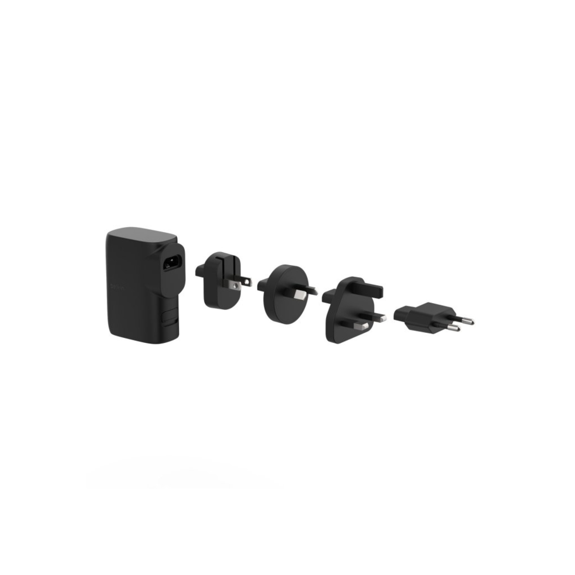 POWERBANK BELKIN BPZ003BT1MBK-B6 5K+CARGADOR 25W CON ADAPTADORES DE VIAJE NEGRO