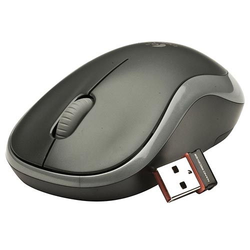 Wireless Mouse M185 Swift Grey WER