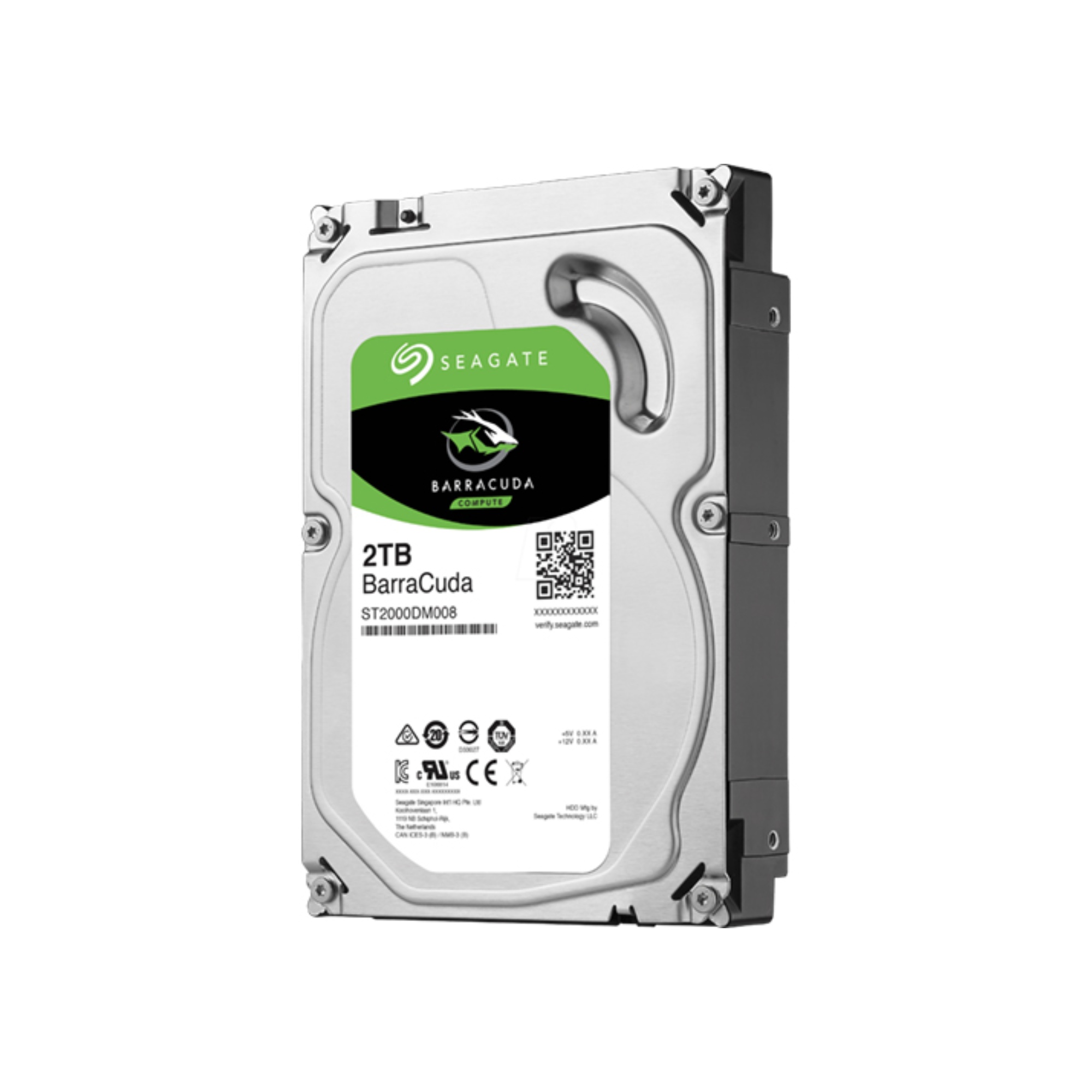 HDD SEAGATE 3.5'' 2TB 7200RPM 256MB SATA3 DESKTOP BARRACUDA