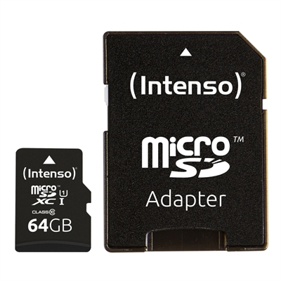Intenso 3423490 Micro SD UHS-I Premium 64GB