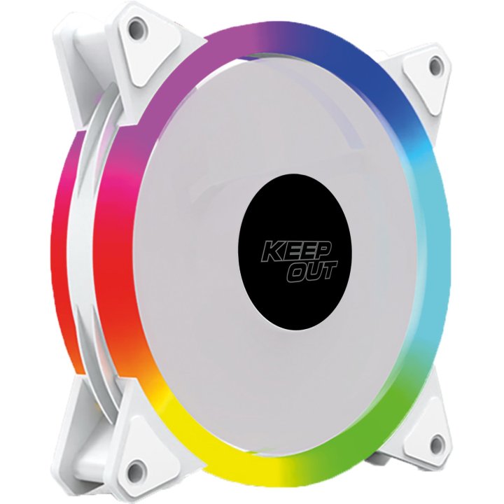 Keep Out Ventilador XFC-120SRW WHITE 5V