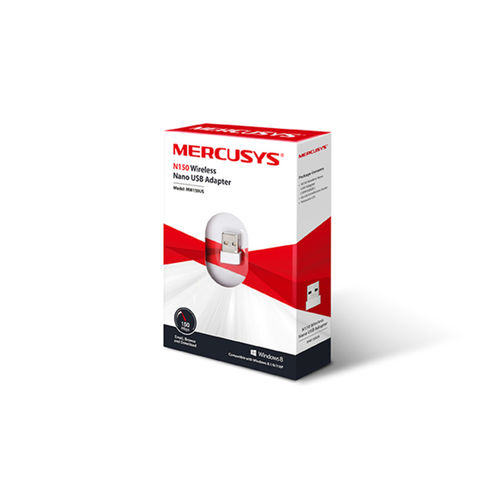 ADAPTADOR RED MERCUSYS MW150US USB2.0 WIFI-N/150MBPS NANO