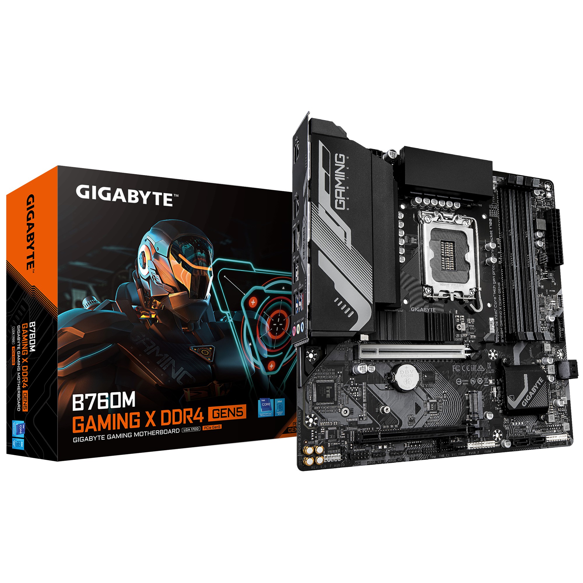 Placa Base 1700 GIGABYTE B760M GAMING X DDR4 GEN5 DDR4 PCI5.0 LAN 2.5
