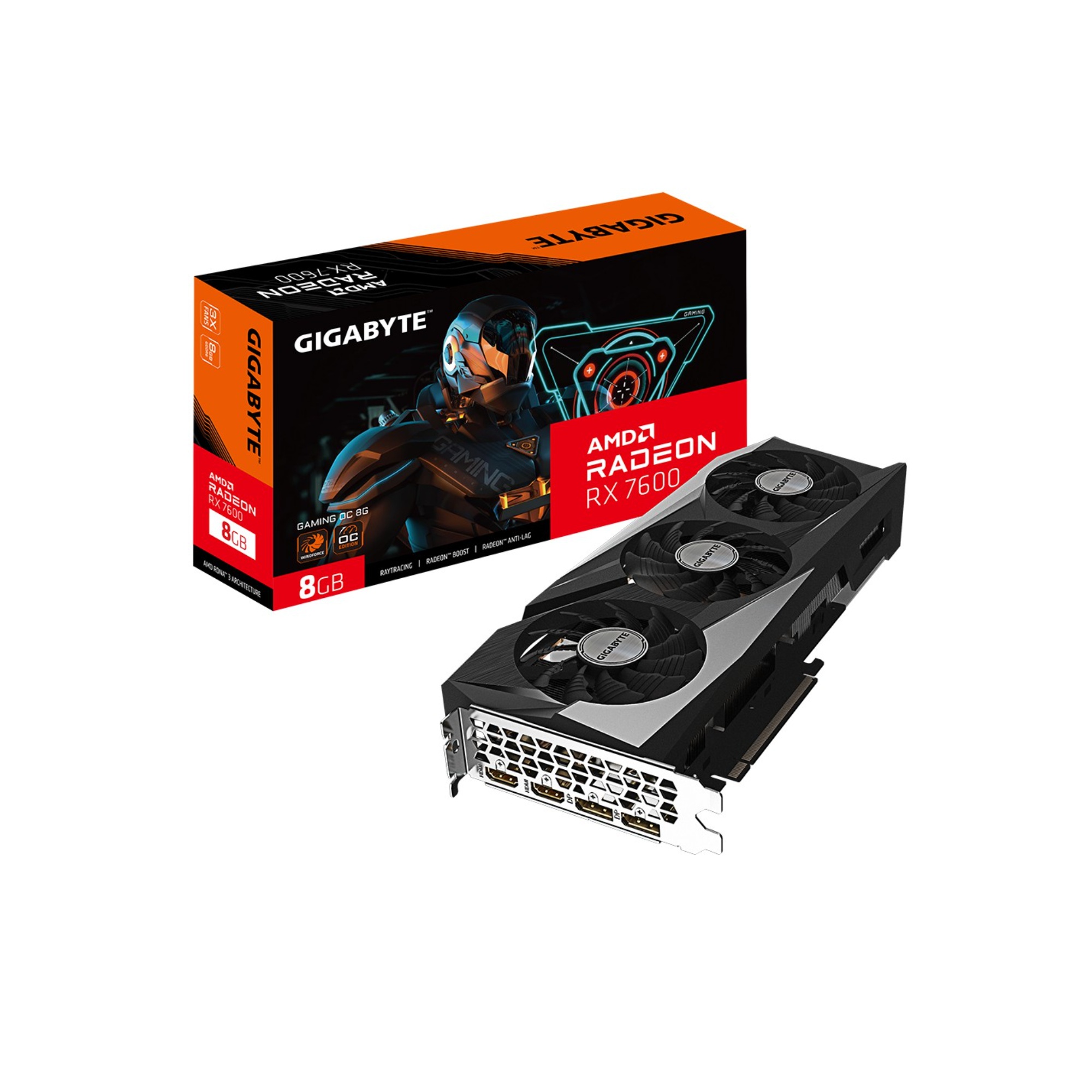 Gigabyte VGA AMD RX 7600 GAMING OC 8GB