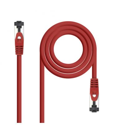 Nanocable Cable red Cat. 8.1 2GHZ SSTP Rojo 0,5m