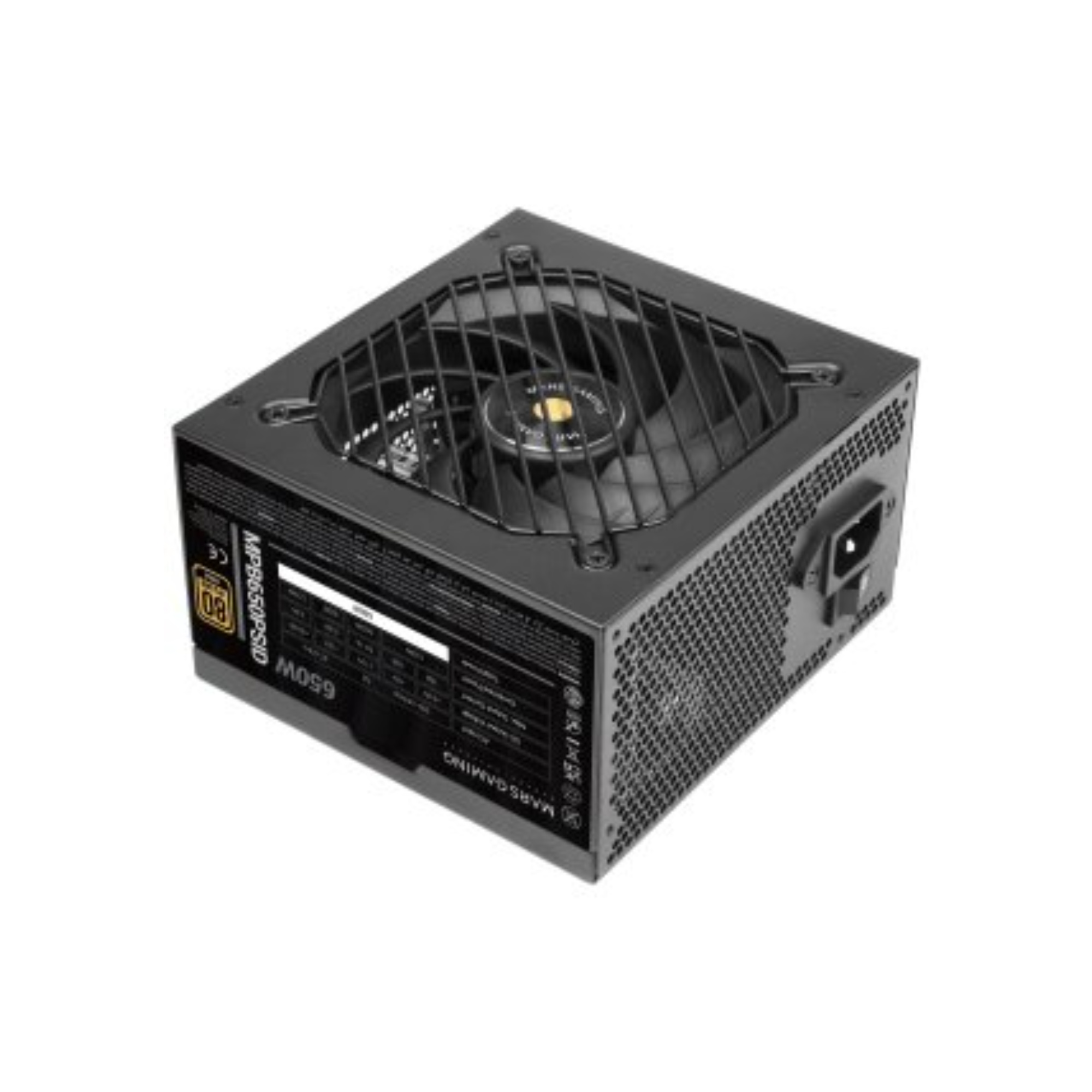 Fuente Mars Gaming MPB650PSID 650W ATX 80+ Gold Negra