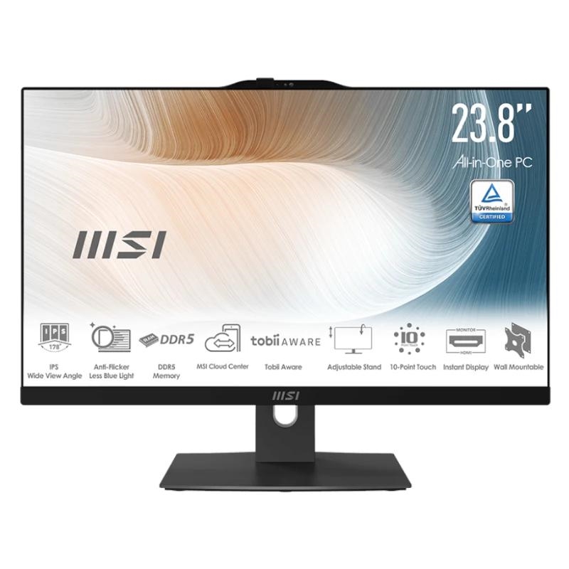 MSI AIO AM242P-1499ES C5-120U 16GB 512GB W11H 24" Negro