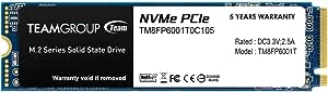 SSD 1TB TEAMGROUP M.2 2280 NVME PCIEX 3.0 MP33 TM8FP6001T0C101