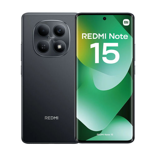SMARTPHONE XIAOMI REDMI NOTE 15 6,83" 6GB RAM 128GB ROM BLACK
