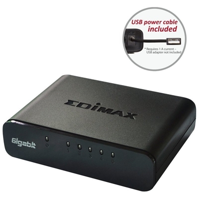 SWITCH EDIMAX ES-5500G V3 5PTOS 10/100/1000