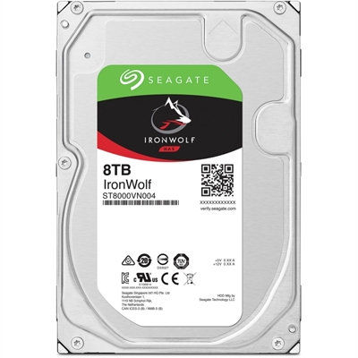 Seagate ST8000VN004 IRONWOLF NAS 8TB 3.5 SATA3
