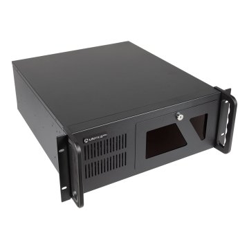 CAJA RACK 19" 4U UNYKA UK4229 EVO FRONTAL CON PUERTA DE SEGURIDAD FILTRO ANTIPOLVO USB 3.0 SIN FUEN