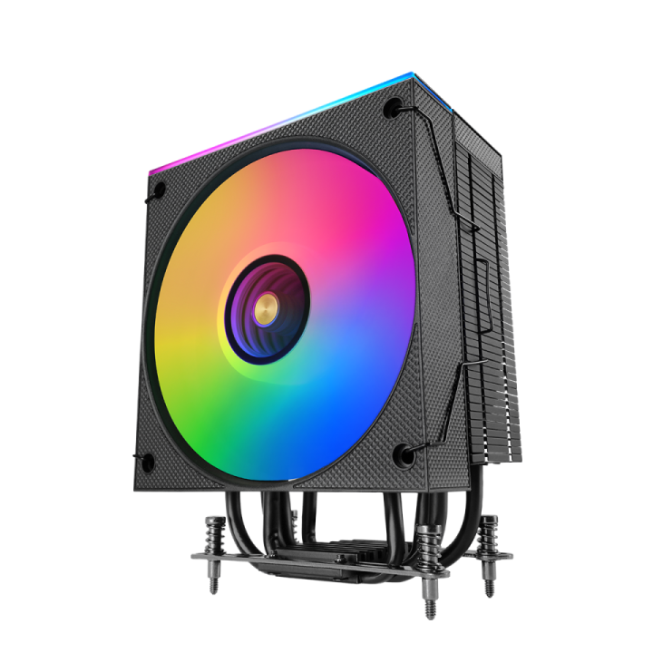 Mars Gaming MCPULCD ventilador CPU 120mm TDP 300W con pantalla LCD ARGB negro