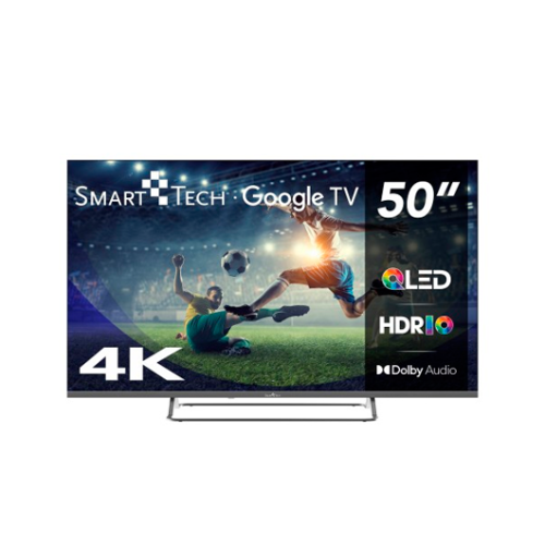 TELEVISION QLED SMART TECH UHD 50" 50QG02V GOOGLE TV