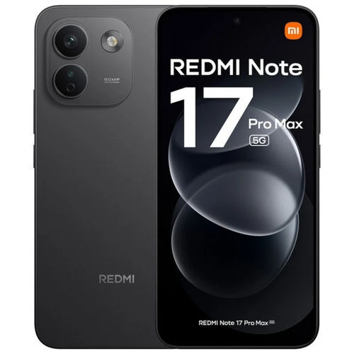 SMARTPHONE XIAOMI REDMI NOTE 17 PRO MAX 5G 8GB RAM 512GB ROM BLACK