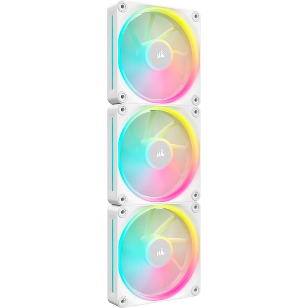 VENTILADOR CAJA ADICIONAL 12X12 CORSAIR LX120 ICUE LINK RGB WHITE STARTER KIT 3U