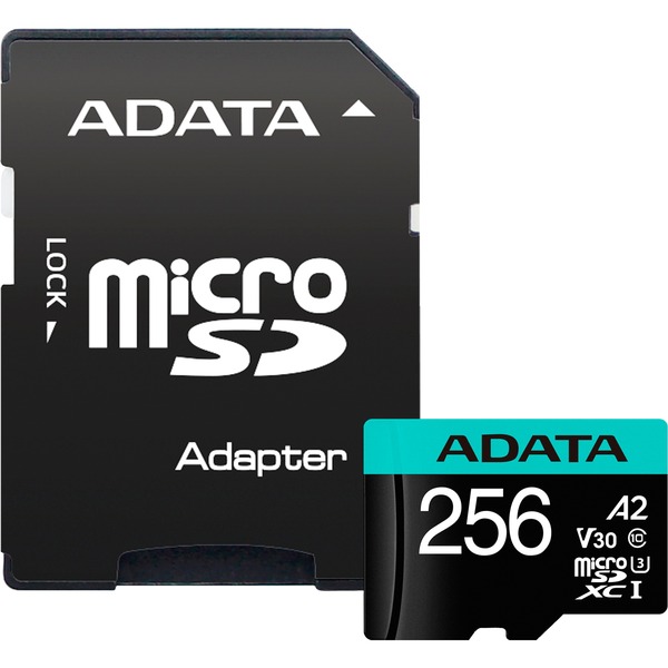ADATA microSDXC/SDHC UHS-I U3 256GB c/adapt