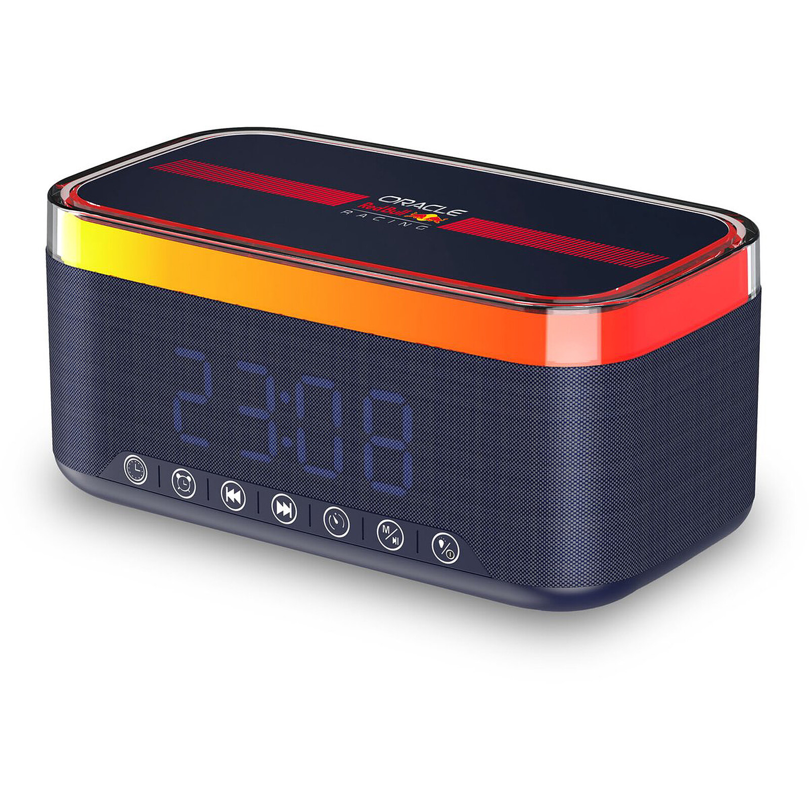Red Bull Altavoz Radio Despertador Cargador 12W