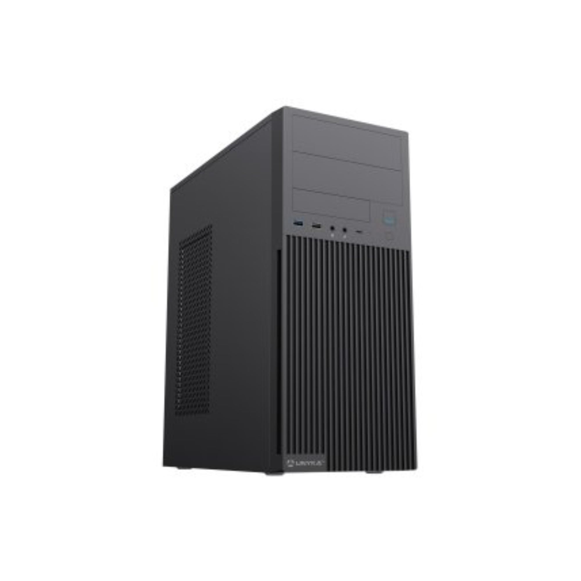 Caja ATX UNYKACH AERO C360 con cristal templado negro y fuente de 500W