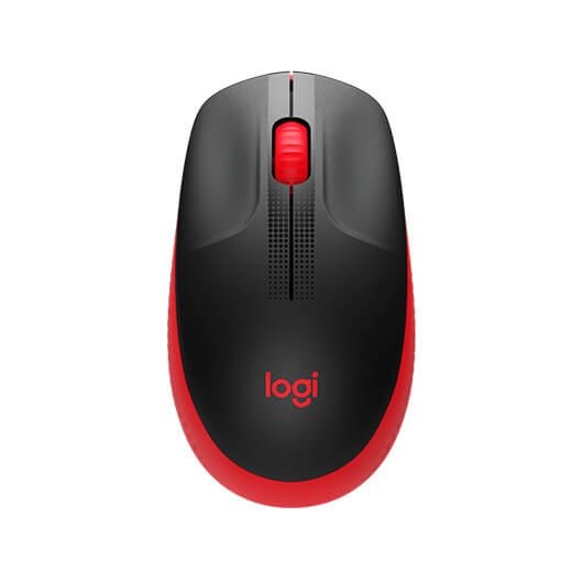 RATON LOGITECH M190 WIRELESS ROJO 3 BOTONES/10 M/NANO RECEP