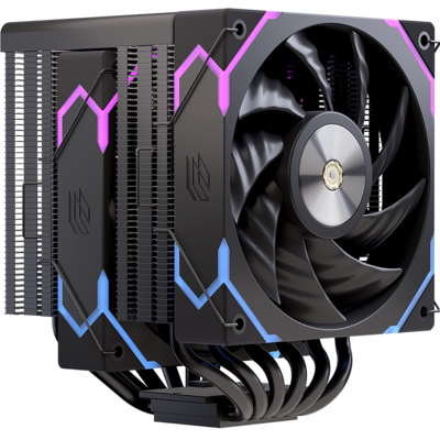 REFRIGERADOR CPU MULTIZOCALO EINAREX VENTUS V300 120MM RGB VENTILADOR DOBLE NEGRO