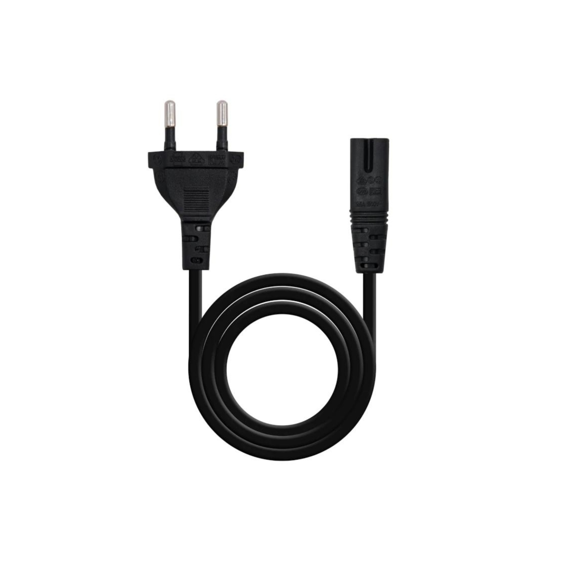 Nanocable Cable Alim. Forma 8 CEE7/16/M-C7/H, 3M