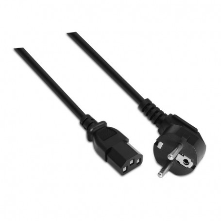 Aisens Cable alimentación CEE7M-C13H negro 3.0m