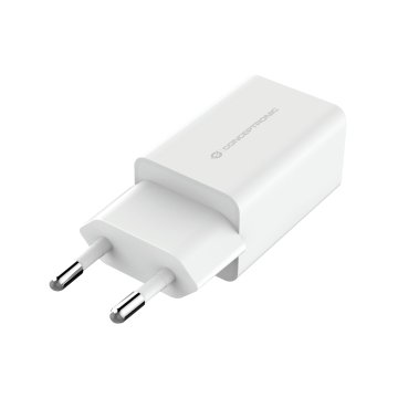 Cargador USB Conceptronic Althea 12W Blanco 2x USB 5V