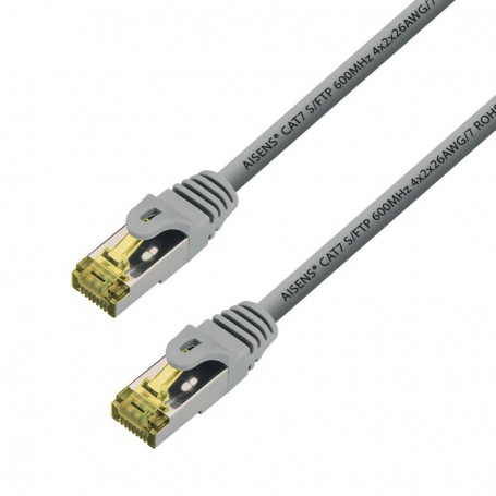 Aisens Latiguillo RJ45 LSZH CAT.7 SFTP gris 2.0m