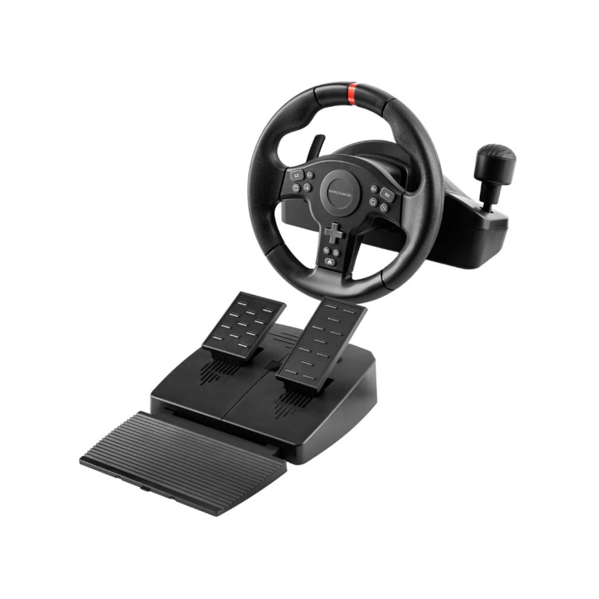 MARS GAMING Volante Simulación Carreras Negro