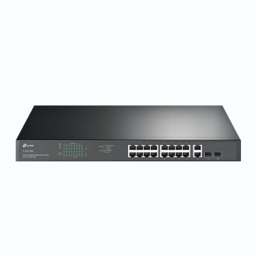 Switch no gestionable TP-Link TL-SG1218MP 18 puertos PoE+ 250W rack negro