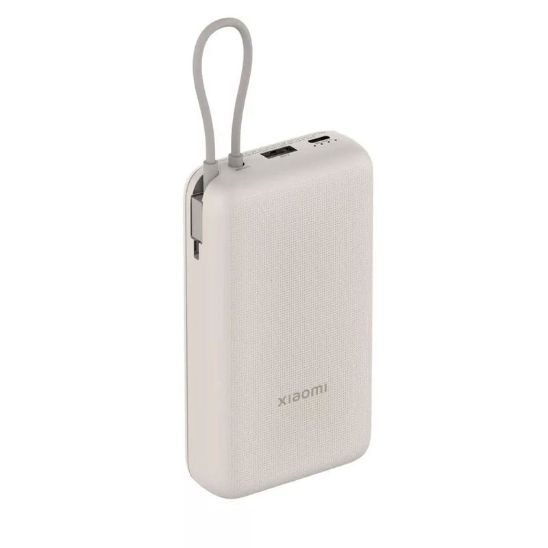 POWERBANK XIAOMI 33W 20000mAh INTEGRATE CABLE TAN
