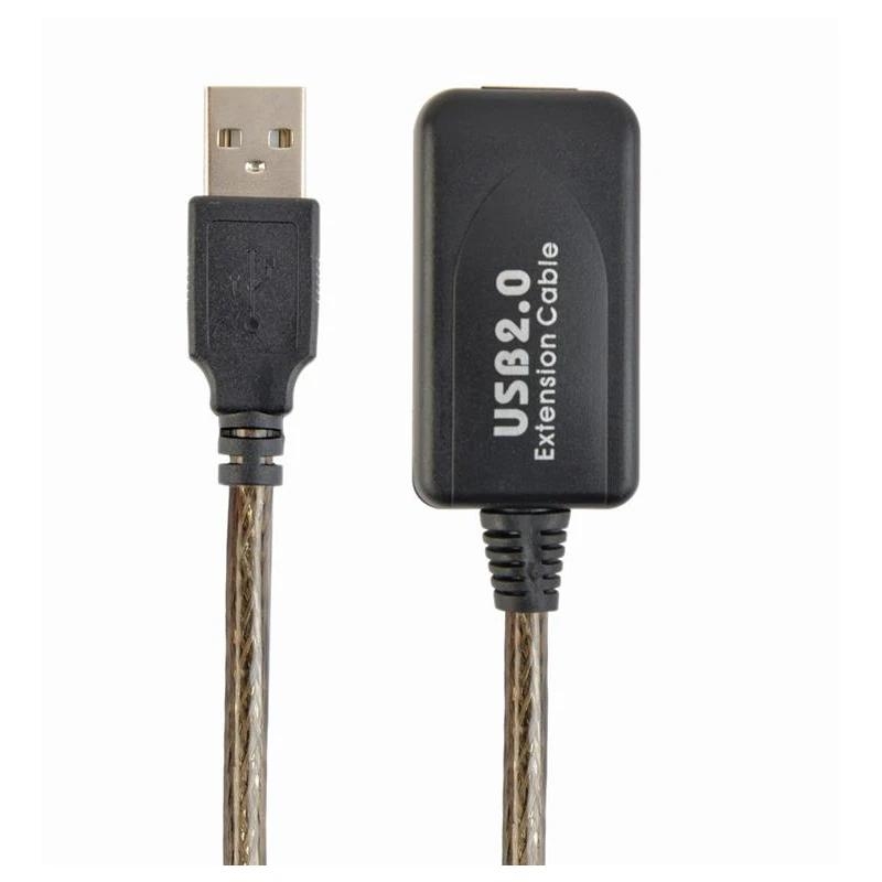 Gembird Cable de extensión USB 2.0 activo 5m