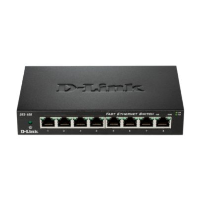 D-Link DES-108 Switch 8p 10/100Mbps Auto MDI/MDI-X