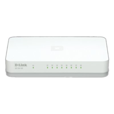 D-Link GO-SW-8G Switch 8 Puertos 10/100/1000Mbps