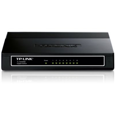 TP-LINK TL-SG1008D Switch 8p GB sobremesa plástico