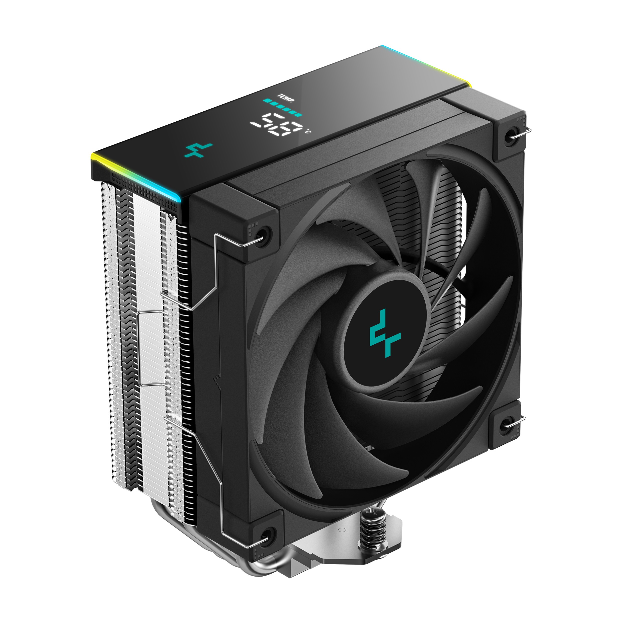 REFRIGERADOR CPU MULTIZOCALO DEEPCOOL AK400 DIGITAL SE RGB NEGRO