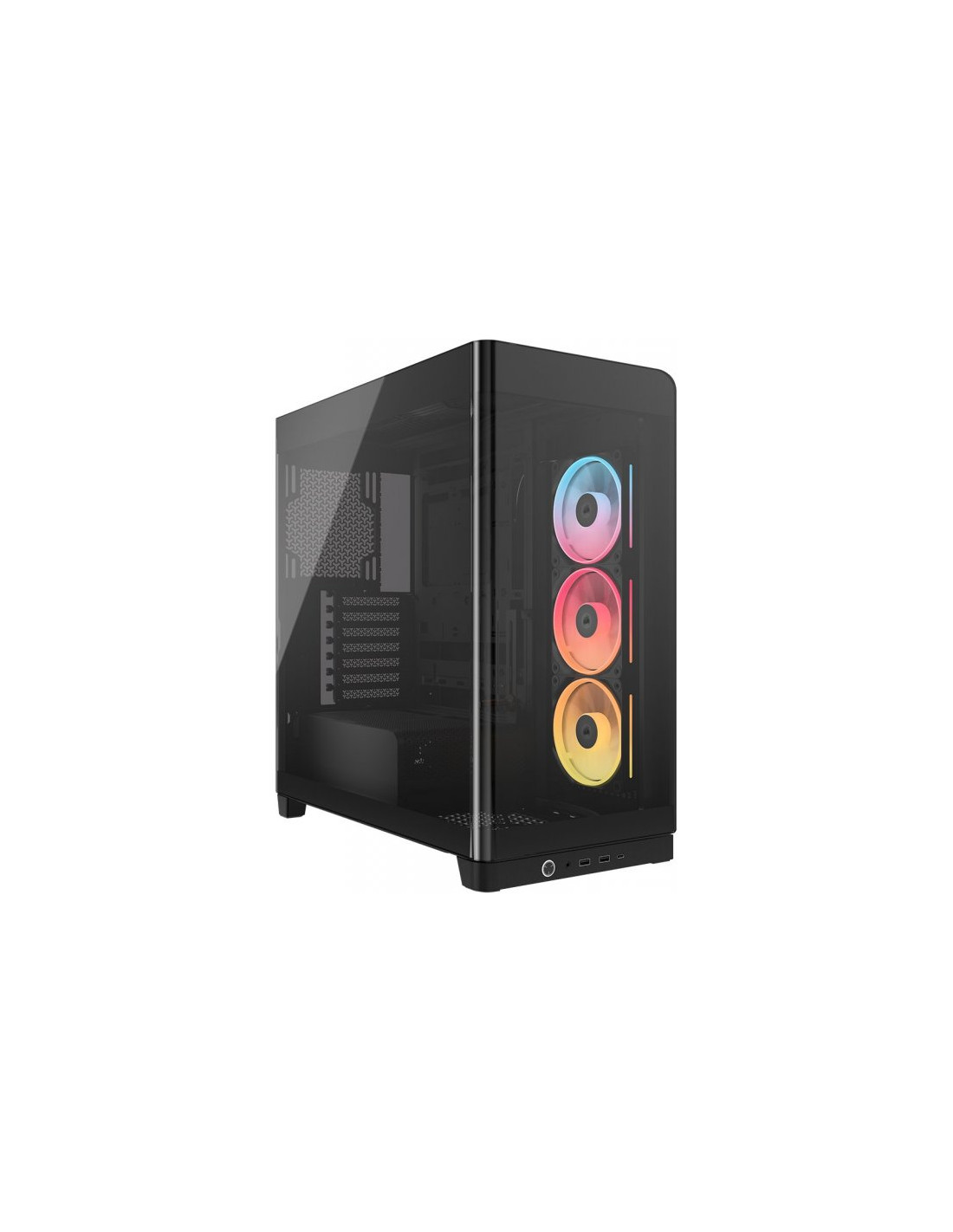 CAJA ATX SEMITORRE CORSAIR FRAME 4500X LX-R ARGB CRISTAL TEMPLADO NEGRA