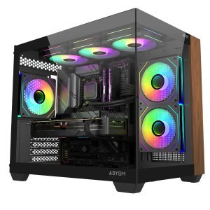 Caja microATX ABYSM SAVA 285C negra