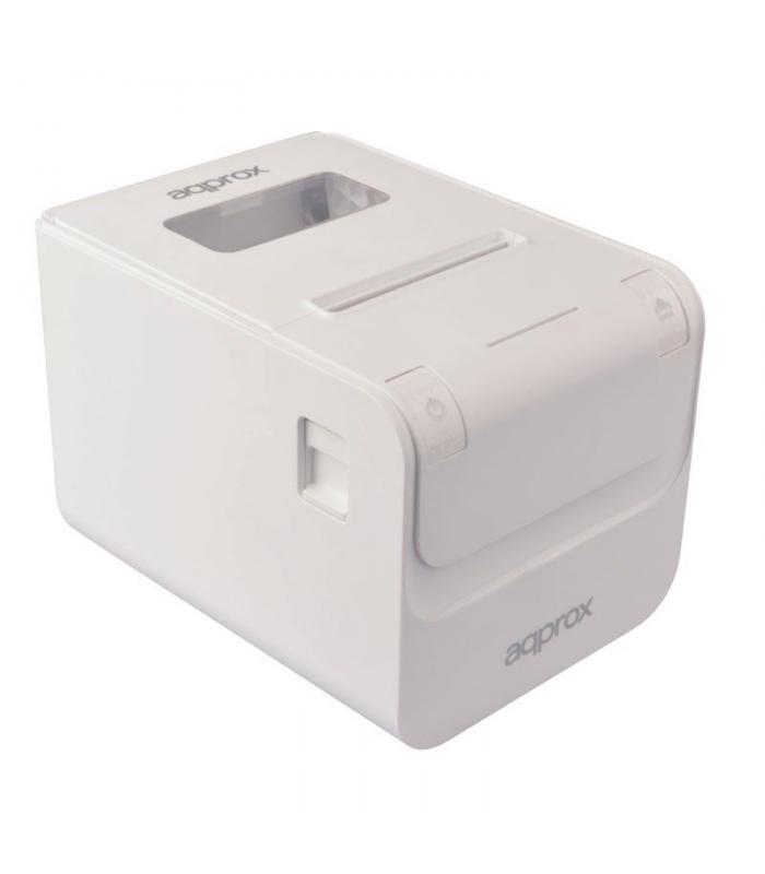TPV IMPRESORA APPROX APPPOS80AMUSE WHITE TERMICA 80mm USB , SERIE Y LAN RJ45 CORTE MANUAL Y AUTOMATICO