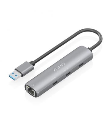 Aisens USB-A 3.0 Dock a RJ45 Hub 3xUSB-C 15cm