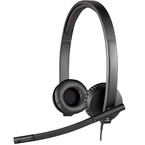 AURICULARESMICRO LOGITECH H570E ESTEREO NEGRO
