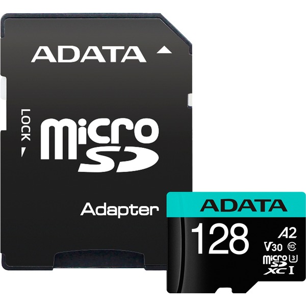 ADATA microSDXC/SDHC UHS-I U3 128GB c/adapt