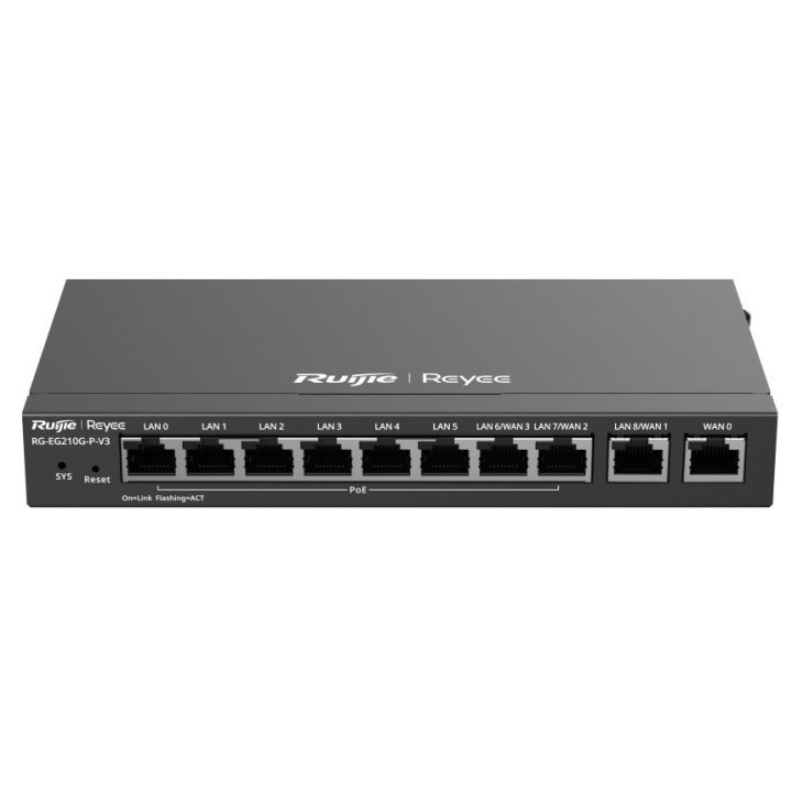 Reyee 10-Port Gigabit Cloud-Managed Gateway