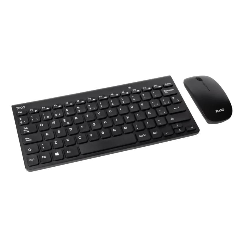 Tooq Teclado + Ratón TQKMW-3101-B Slim inalámbrico